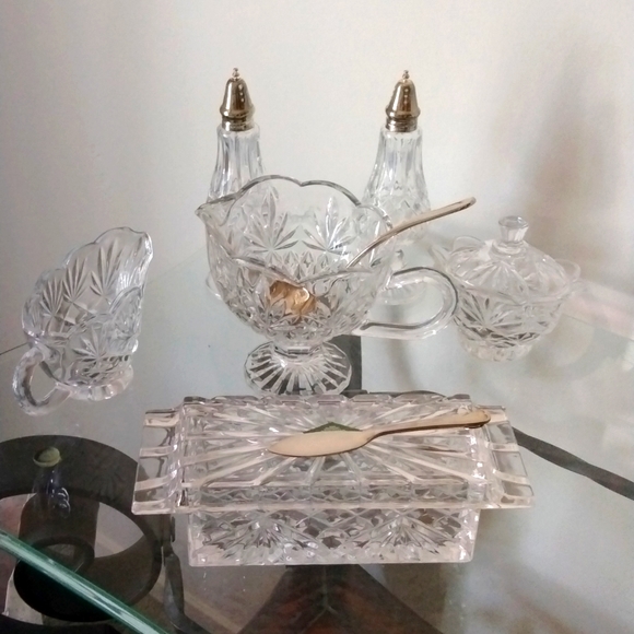 10 Piece Shannon Lead Crystal Set